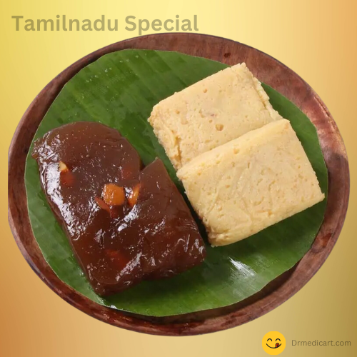 Tirunelveli Ghee Halwa 200gm - Srivilliputhur Milk Ghova 200gm