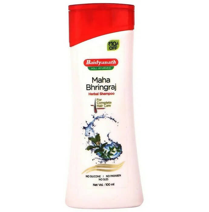 Baidyanath Jhansi Maha Bhringraj Herbal Shampoo - BUDNE