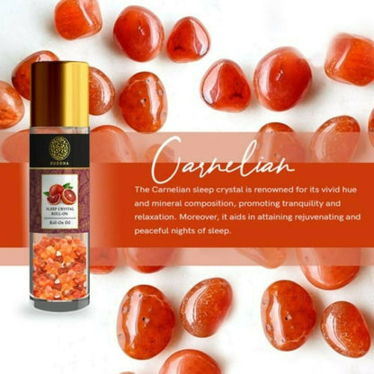 Buddha Natural Sleep Carnelian Stone Essential Oil RollOn