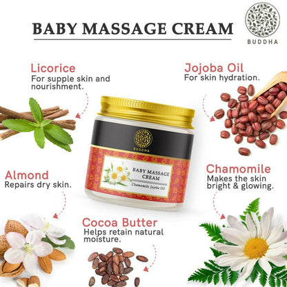 Buddha Natural Baby Massage Cream