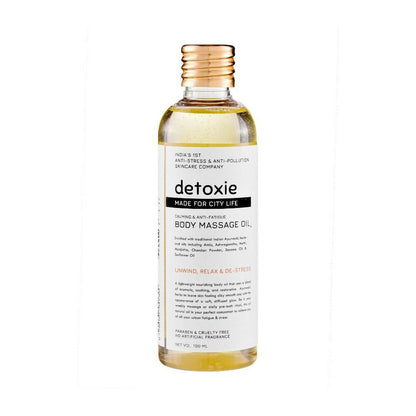 Detoxie Calming & Anti-Fatigue Body Massage Oil