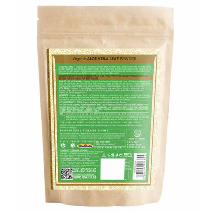 Khadi Natural Organic Aloe Vera Leaf Powder