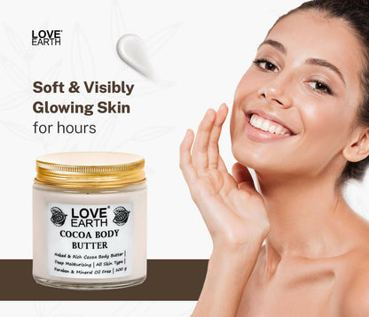 Love Earth Cocoa Body Butter Deep Moisturizing