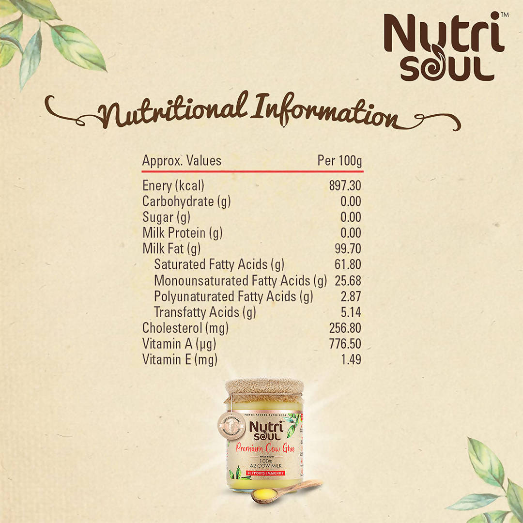 Nutrisoul Premium Cow Ghee