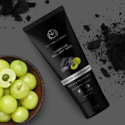 The Man Company Charcoal Peel Off Mask