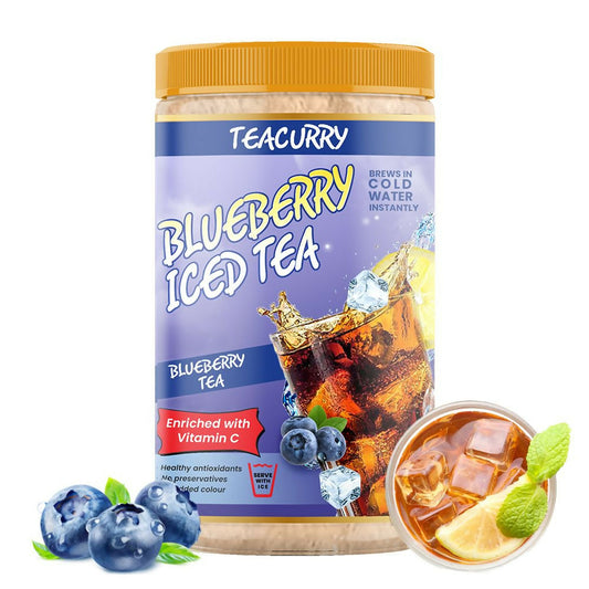 Teacurry Blueberry Instant Iced Tea Mix