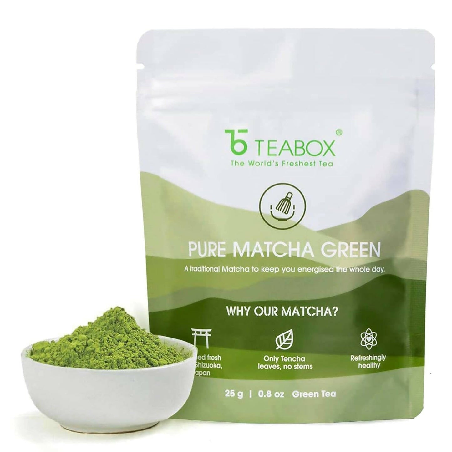 Teabox Pure Matcha Green Tea Powder
