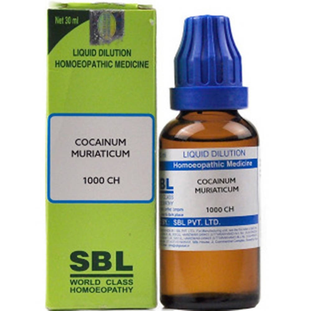 SBL Homeopathy Cocainum Muriaticum Dilution 1000 CH