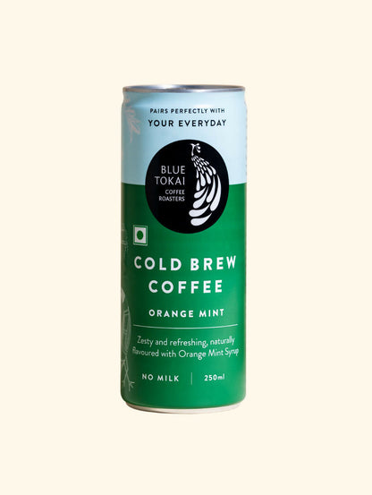 Blue Tokai Cold Brew Coffee Orange Mint Can