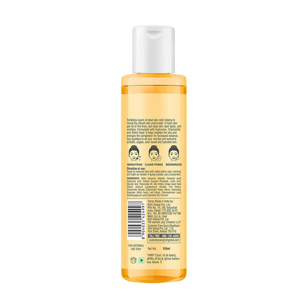 Joy Revivify Vitamin C Face Liquid Toner for Glowing Skin