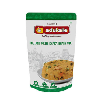 Adukale Instant Methi Khara Bhath Mix -  buy in usa 