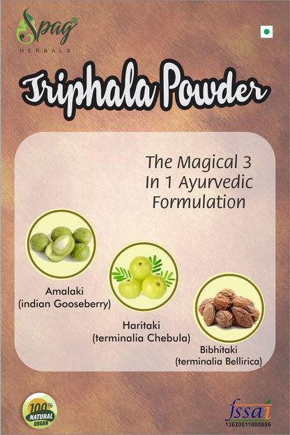 Spag Herbals Triphala Powder