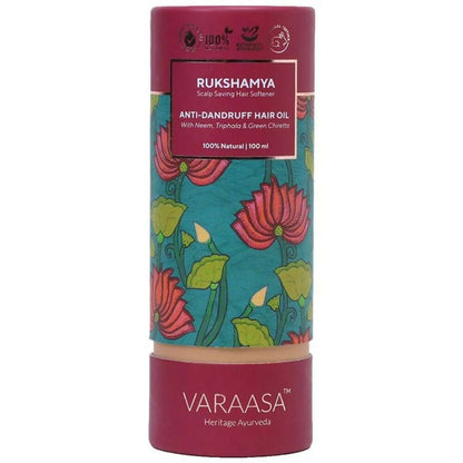 Varaasa Anti Dandruff Oil - Scalp Saving Hair Softener