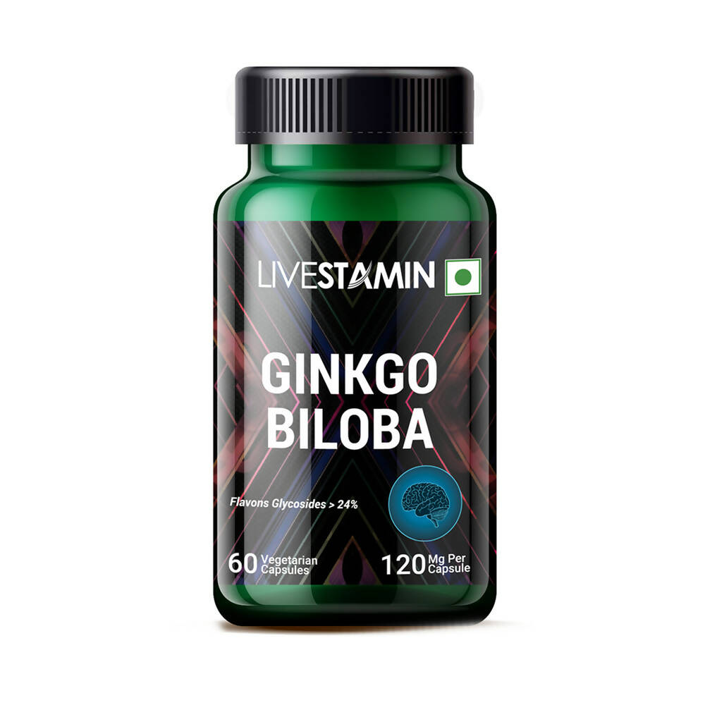 Livestamin Ginkgo Biloba Capsules - usa canada australia