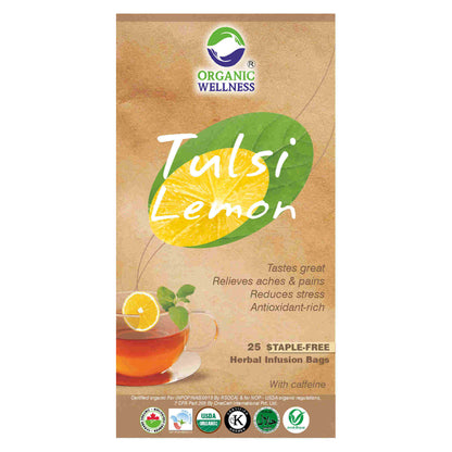 Organic Wellness Tulsi Lemon Teabags