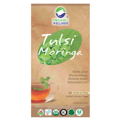 Organic Wellness Tulsi Moringa Teabags