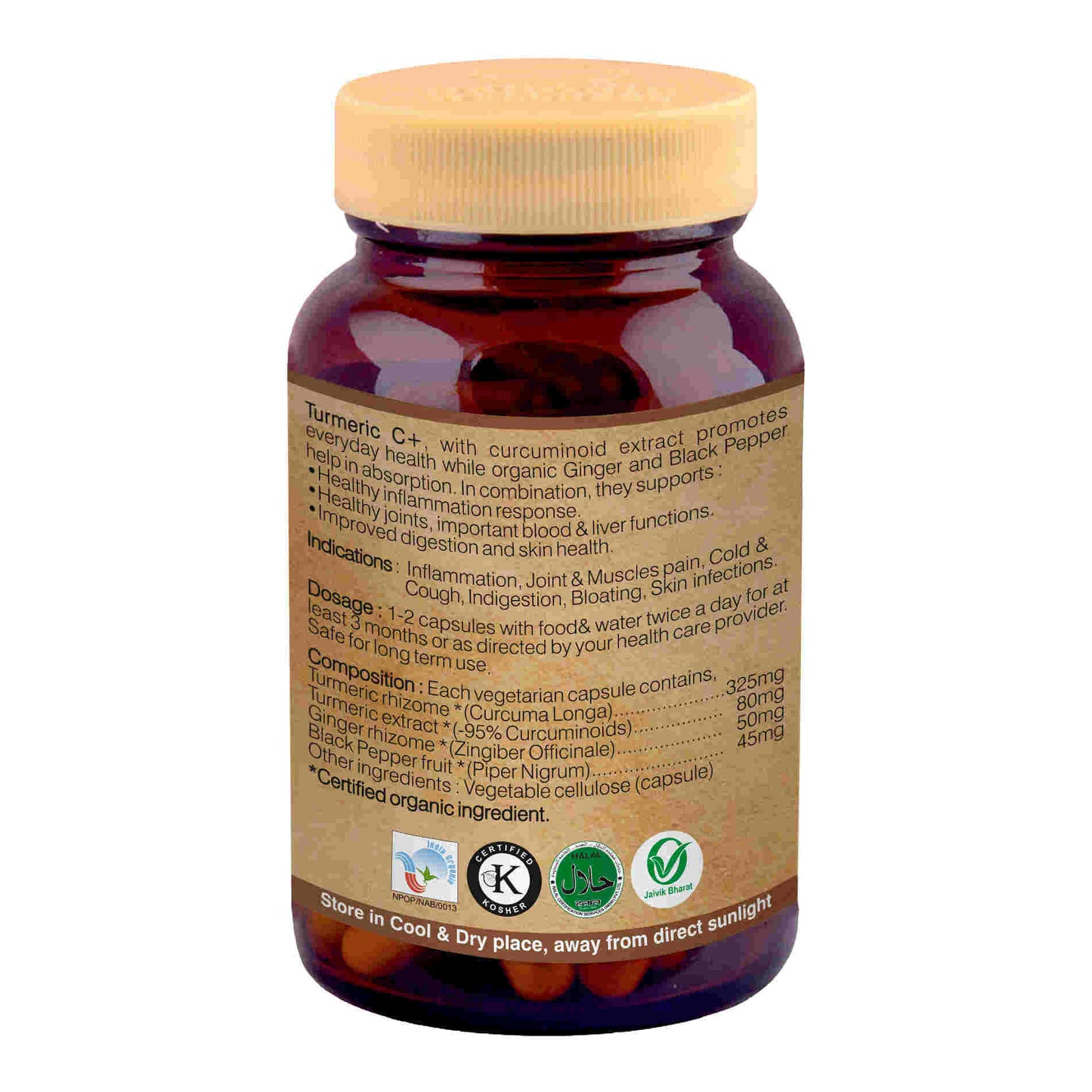 Organic Wellness Turmeric C+