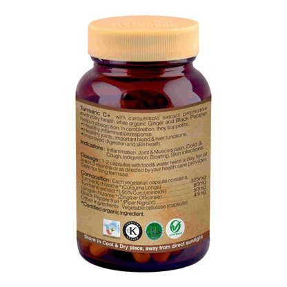 Organic Wellness Turmeric C+