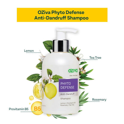 OZiva Phyto Cleanse Anti-Dandruff Shampoo