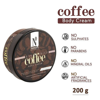 NutriGlow NATURAL'S Coffee Body Cream