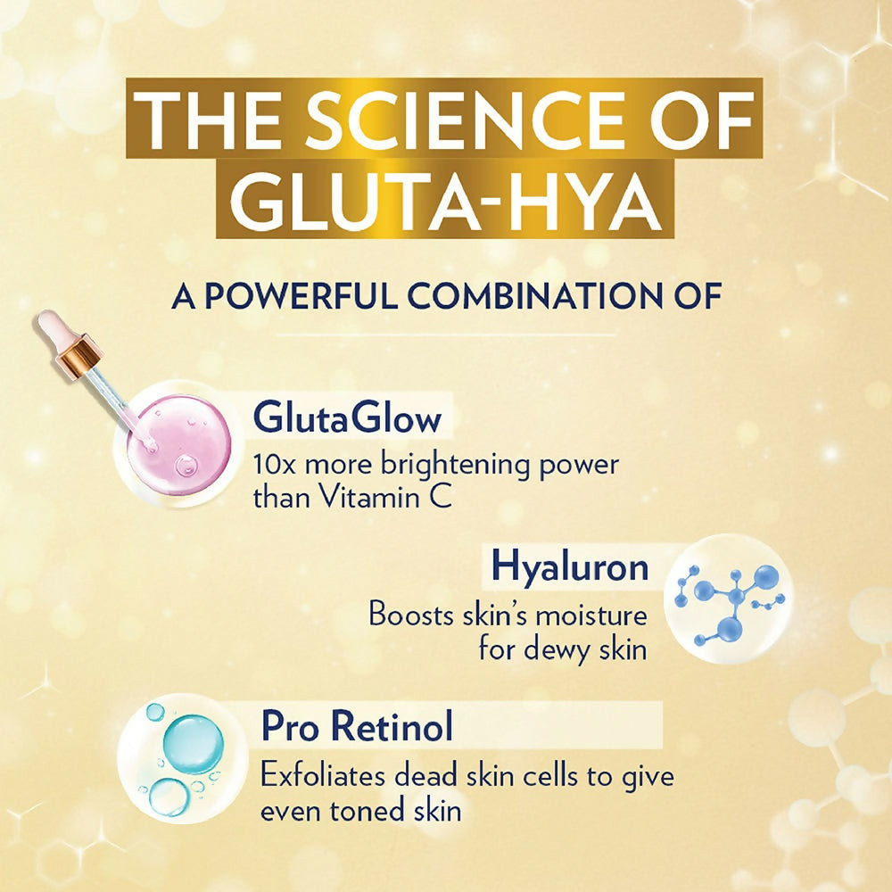 Vaseline Gluta Hya Serum-in-Lotion - Dewy Radiance, Overnight Radiance & Flawless Glow Combo