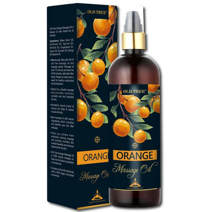 Old Tree Orange Body Massage Oil - BUDEN