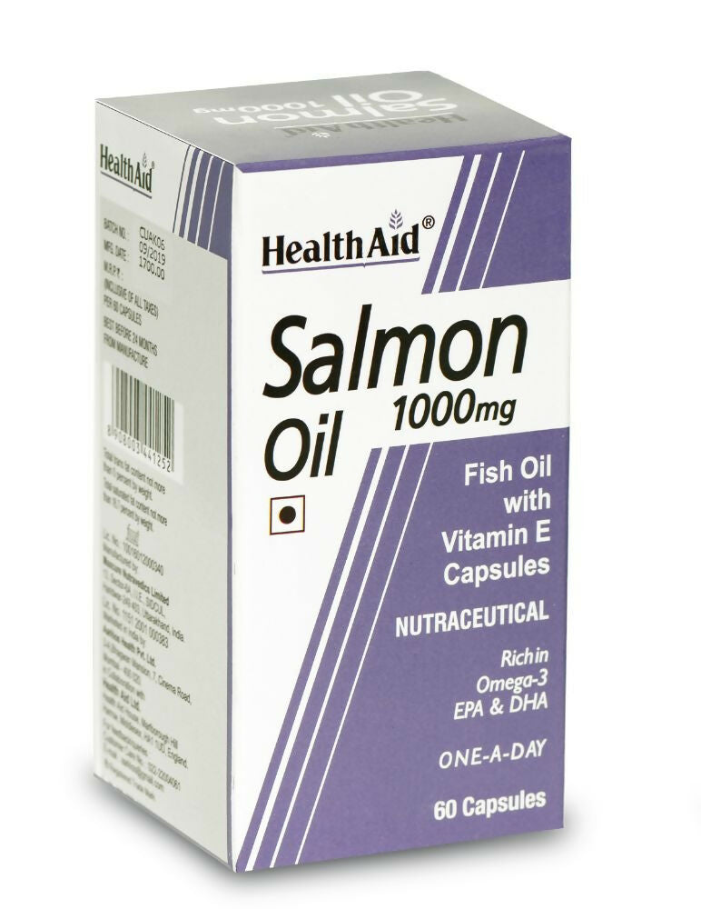 HealthAid Salmon Oil 1000 mg Capsules