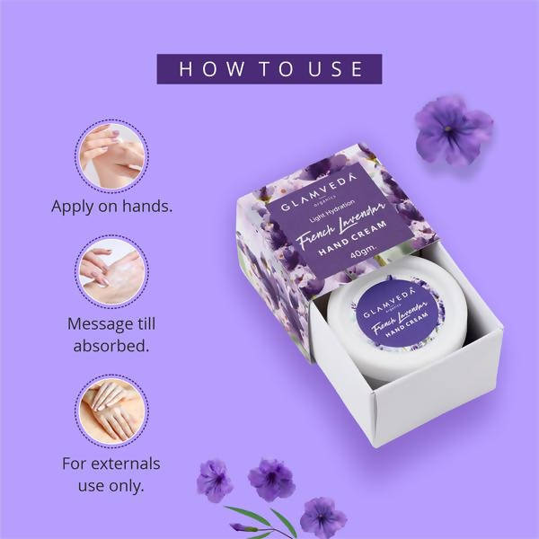 Glamveda Intense Hydration French Lavender Hand Cream