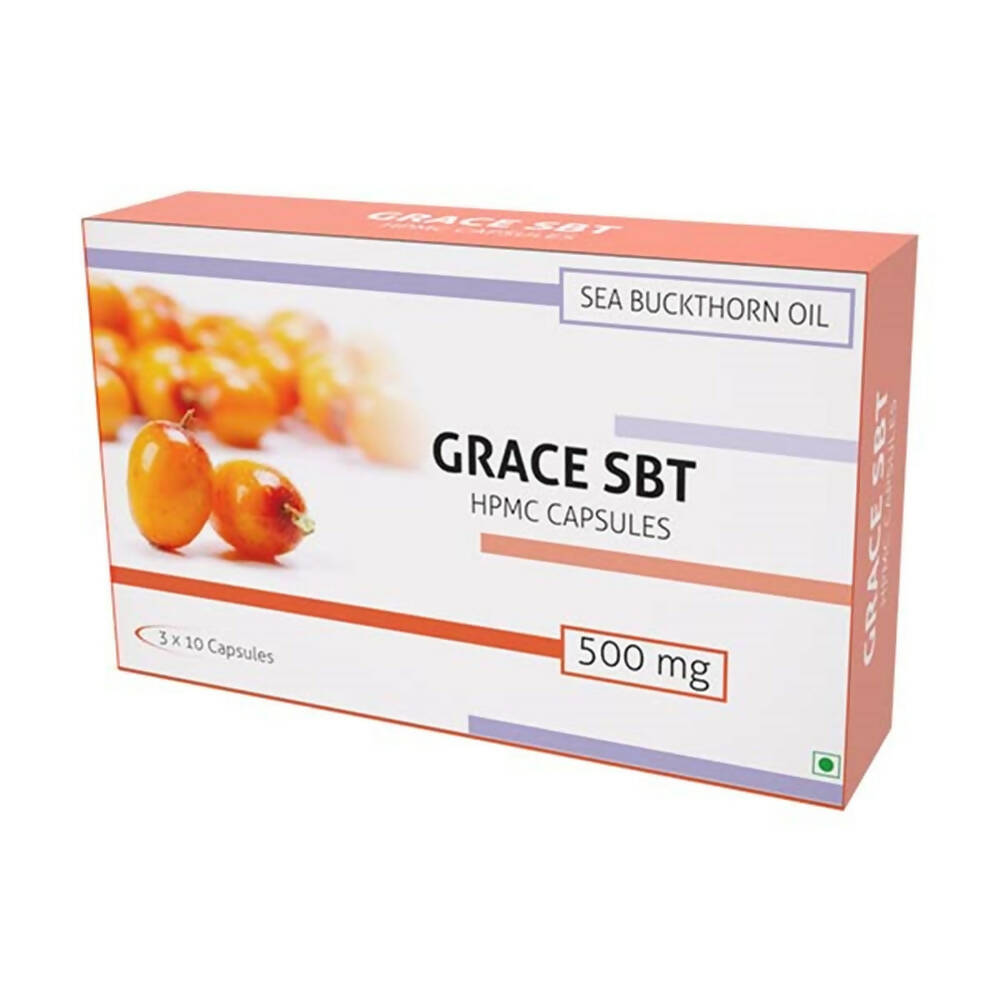 Nutra Grace Sea Buckthorn Oil (SBT) Capsules