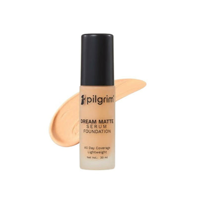 Pilgrim Dream Matte Serum Foundation For Medium Skin Tone Warm Sand