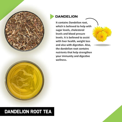 Teacurry Dandelion Root Tea Bags