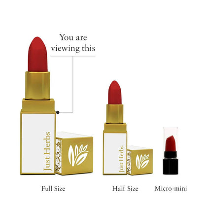 Just Herbs Herb Enriched Ayurvedic Lipstick (Pink, Shade no. 1)