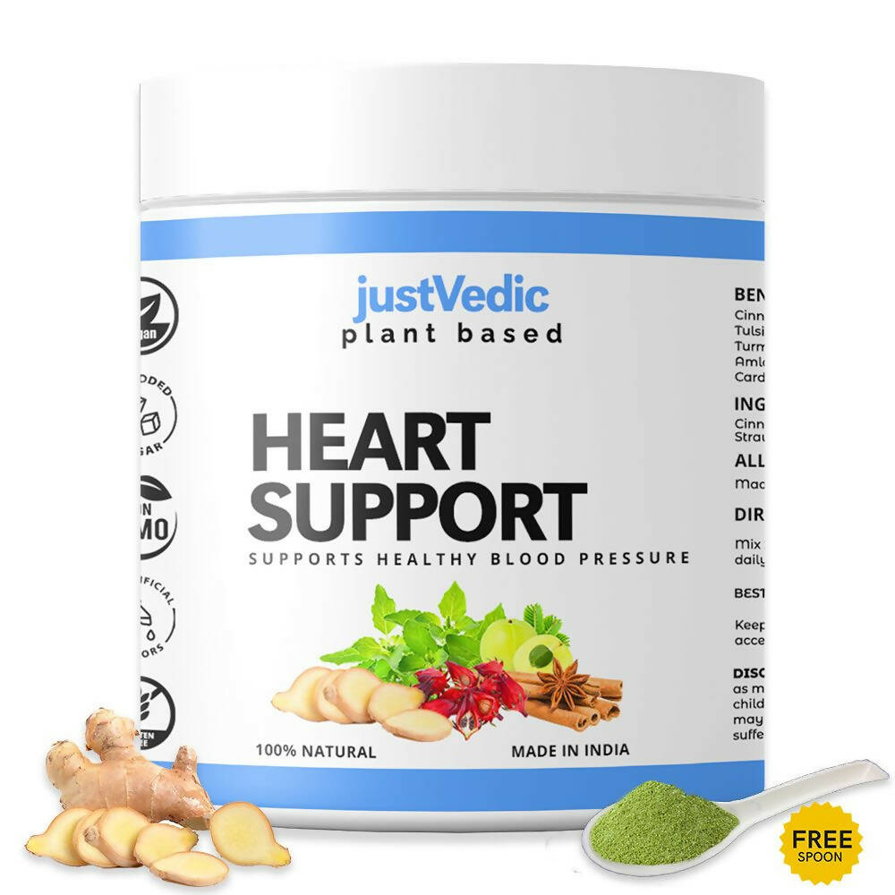 Just Vedic Heart Support Drink Mix - usa canada australia