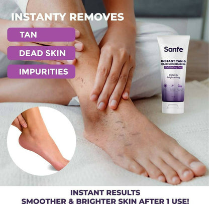 Sanfe Instant Tan & Dead Skin Removal Exfoliating Gel