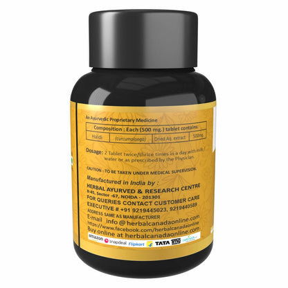 Herbal Canada Haldi Tablets