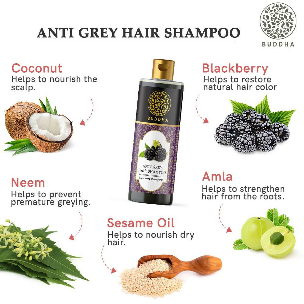 Buddha Natural Grey Hair Shampoo