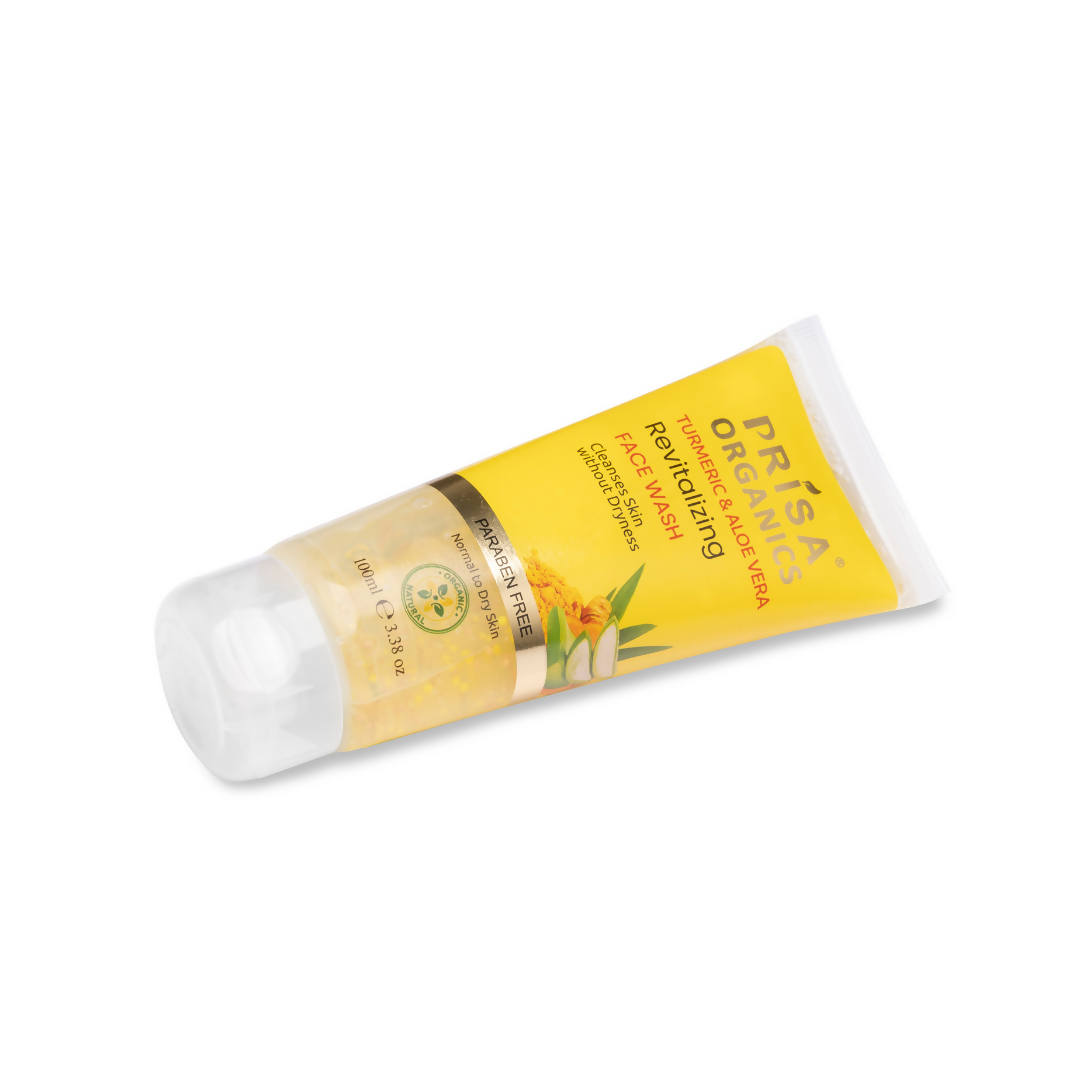 Prisa Organics Turmeric & Aloevera Revitalizing Face Wash