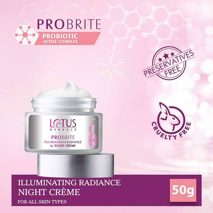 Lotus Herbals Probrite Illuminating Radiance Night Creme