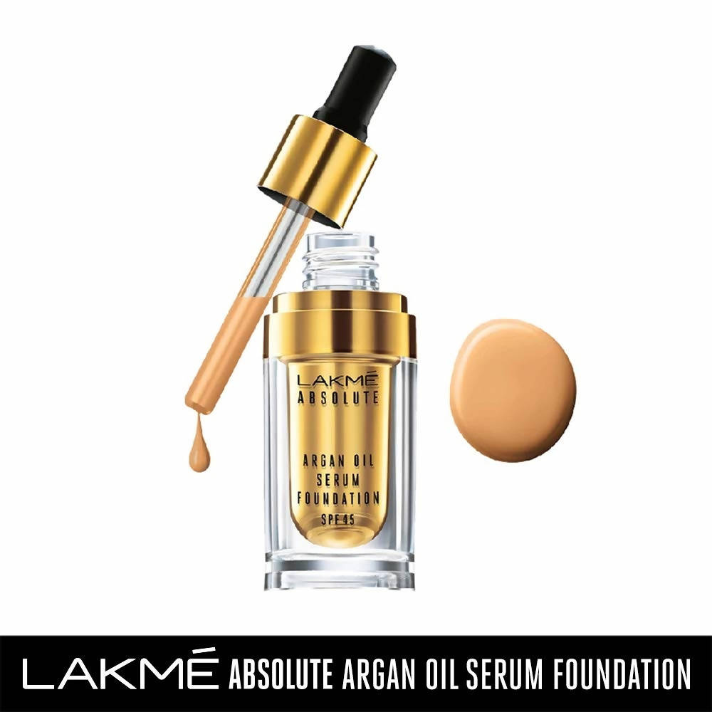 Lakme Absolute Argan Oil Serum Foundation With Spf 45 , Ivory Cream