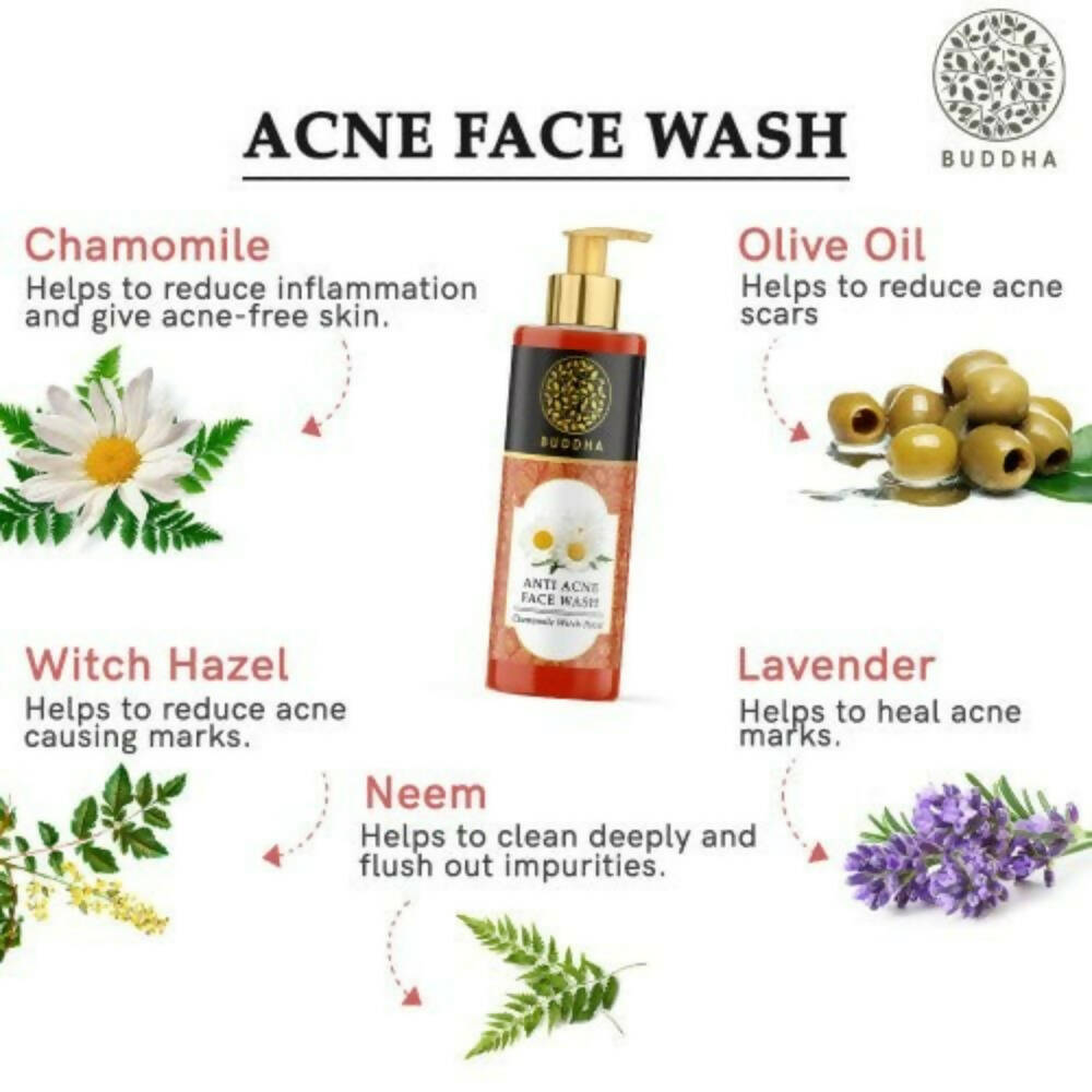 Buddha Natural Anti Acne Face Wash