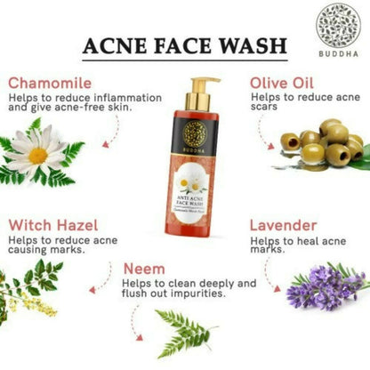 Buddha Natural Anti Acne Face Wash