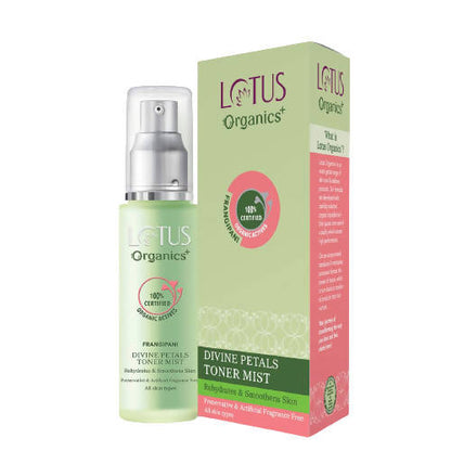 Lotus Organics+ Divine Petals Toner Mist