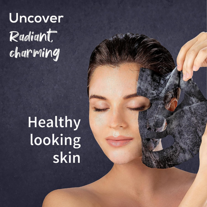 Ayouthveda Charcoal Coffee Face Serum Sheet Mask