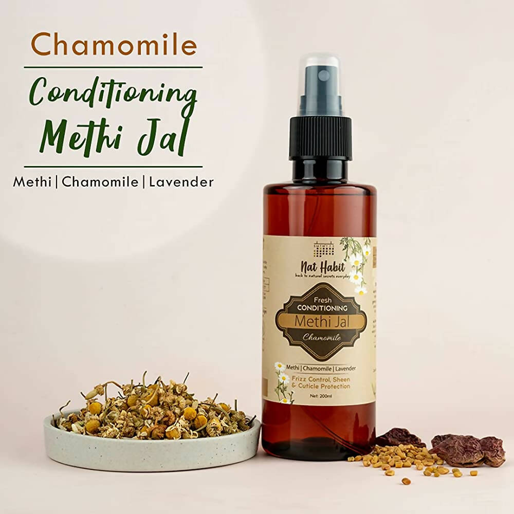 Nat Habit Chamomile Conditioning Methi Jal Hair Serum Spray