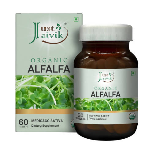 Just Jaivik Organic Alfalfa Tablets