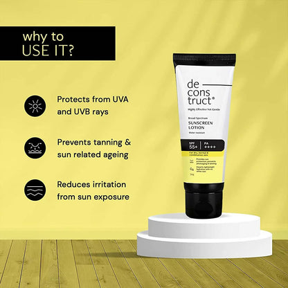 Deconstruct Broad Spectrum Sunscreen Lotion