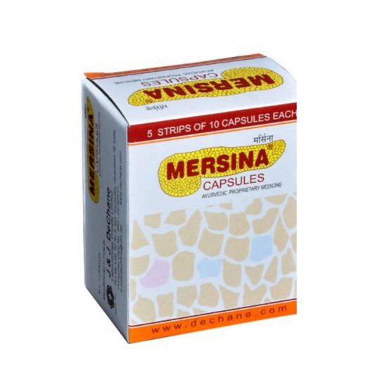 J & J Dechane Ayurvedic Mersina Capsules