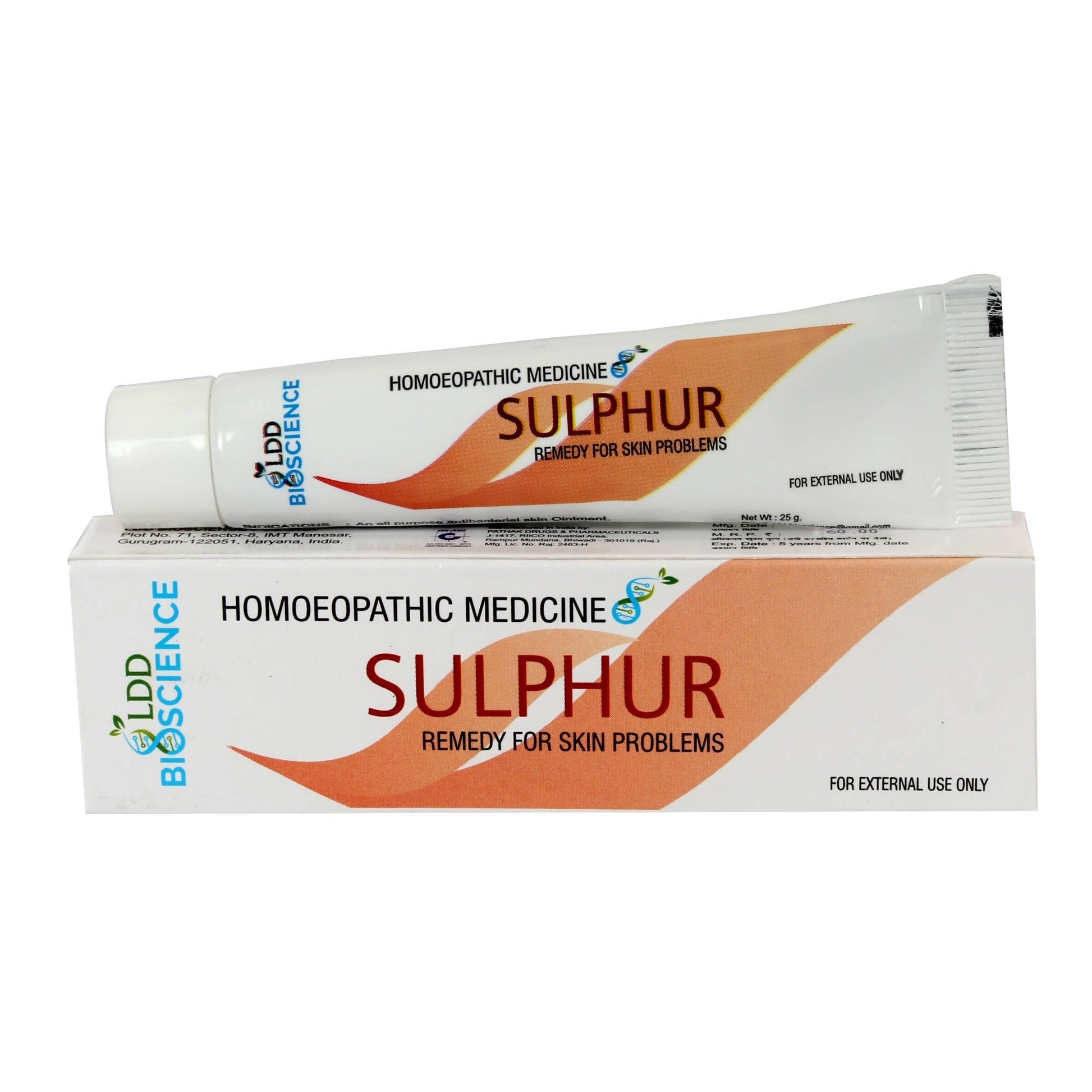 LDD Bioscience Homeopathy Sulphur Ointment
