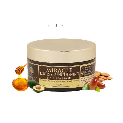 Organicos Miracle Roots Strengthening Hair Spa Mask - buy-in-usa-australia-canada