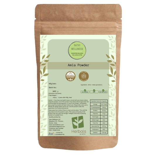 Satvi Wellness Amla Powder | Indian Gooseberry - BUDEN